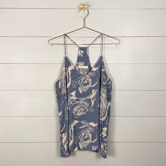 Newbury Kustom racerback floral cami tank top size woman’s small - Picture 1 of 7